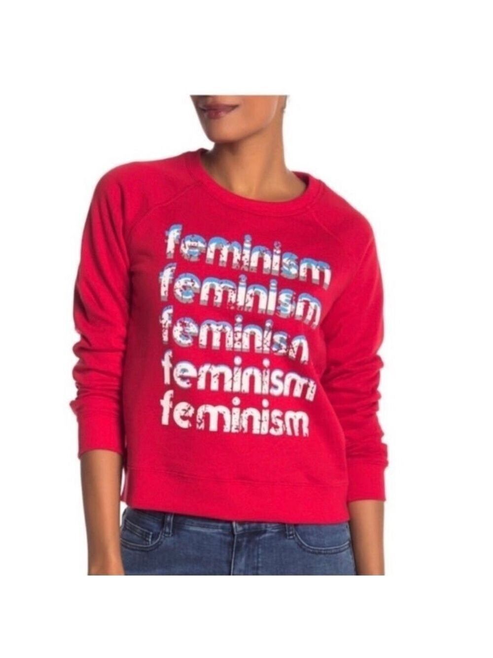 Rebecca Minkoff Red Sweatshirt Small